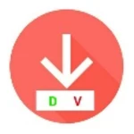 Logo of D V download video android Application 